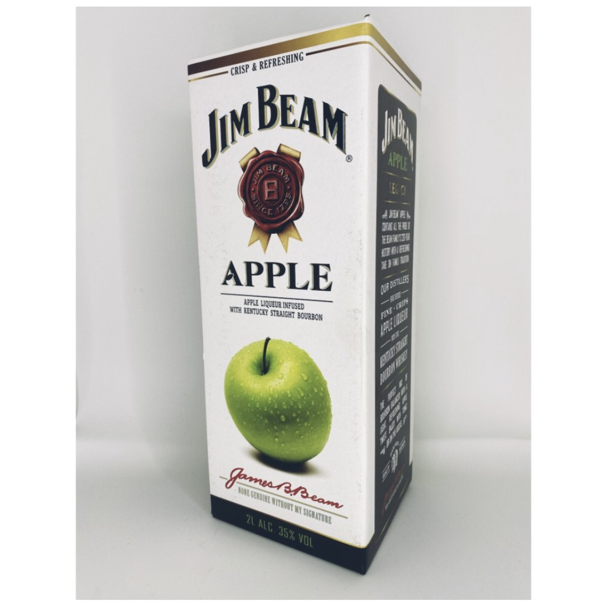 Віскі Джим Бім Яблуко 2 літри (Jim Beam 2l) тетрапак Віскі Джим Бім Яблуко 2 літри (Jim Beam 2l) тетрапак