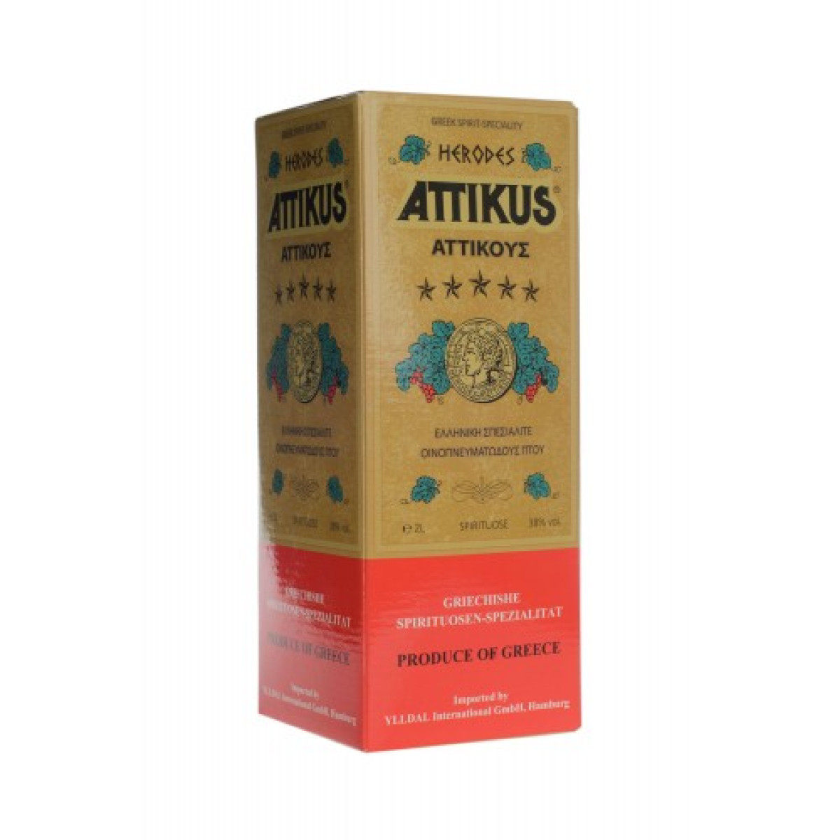 Бренді Attikus 2 літри Бренді Attikus 2 літри